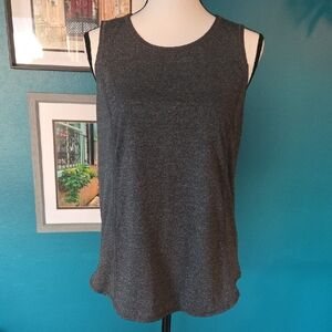 Market & Spruce Charcoal Tank Top